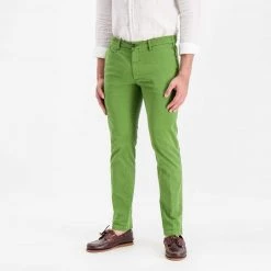 40WEFT PANTALONI CHINO SKINNY BILLY Verde -Offerta Economica Novità 40weft 3747 pantaloni chino skinny billy casual uomo 038690301 w1743 4