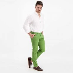 40WEFT PANTALONI CHINO SKINNY BILLY Verde -Offerta Economica Novità 40weft 3747 pantaloni chino skinny billy casual uomo 038690301 w1743 6