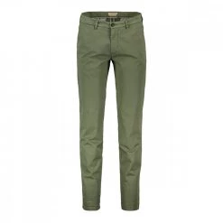 40WEFT PANTALONI CHINO IN GABARDINE STRETCH LENNY Verde