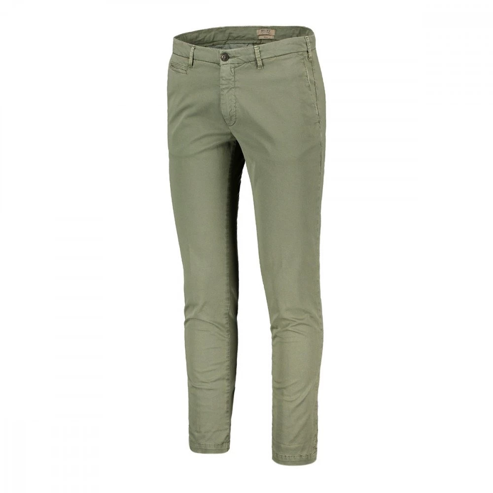 40WEFT PANTALONI CHINO SKINNY BILLY Verde 4 40WEFT PANTALONI CHINO SKINNY BILLY Verde - immagine 2