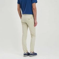 40WEFT PANTALONI CHINO IN POPELINE STRETCH LENNY Beige -Offerta Economica Novità 40weft 7045 pantaloni chino in popeline stretch lenny casual uomo 045028701 w1725 5