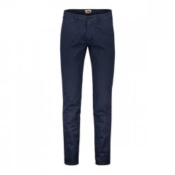40WEFT PANTALONI CHINO IN POPELINE STRETCH LENNY Blu