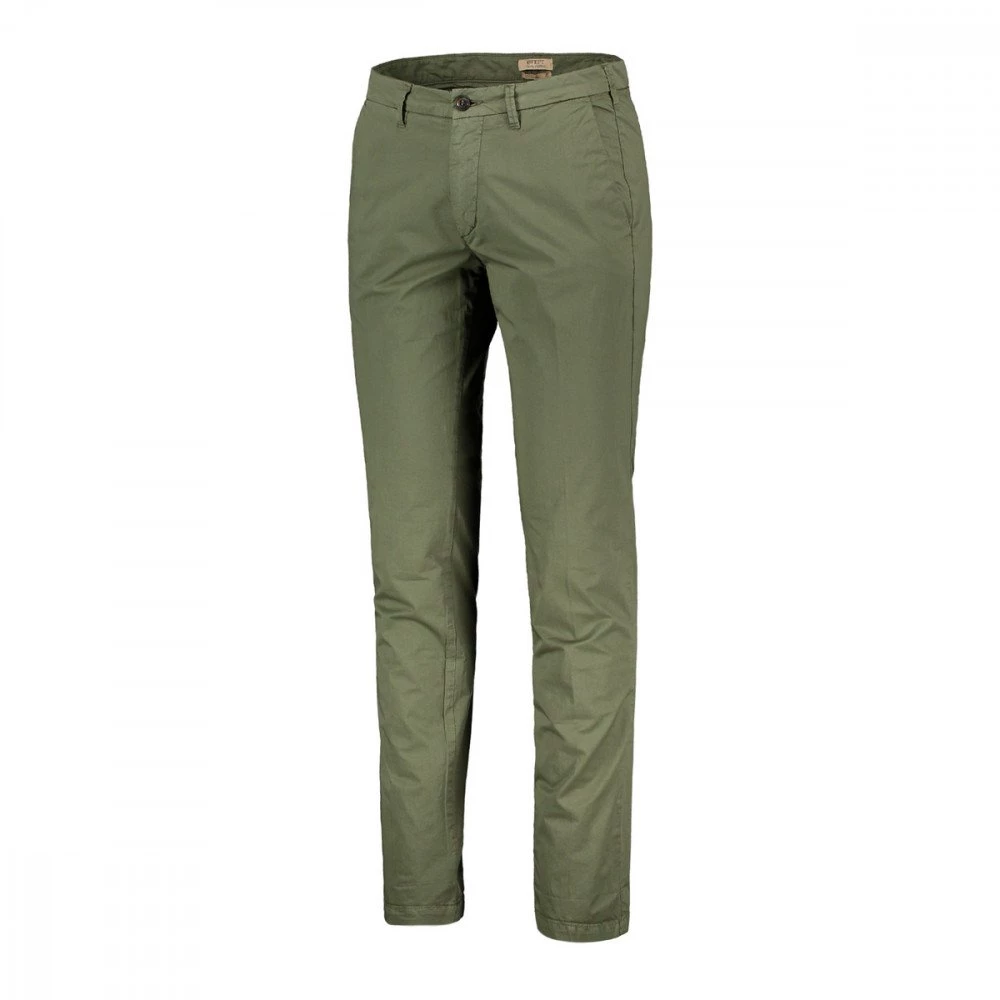 40WEFT PANTALONI CHINO IN POPELINE STRETCH LENNY Verde 4 40WEFT PANTALONI CHINO IN POPELINE STRETCH LENNY Verde - immagine 2