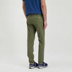 40WEFT PANTALONI CHINO IN POPELINE STRETCH LENNY Verde 12 40WEFT PANTALONI CHINO IN POPELINE STRETCH LENNY Verde -Offerta Economica Novità 40weft 7045 pantaloni chino in popeline stretch lenny casual uomo 045028901 w893 5