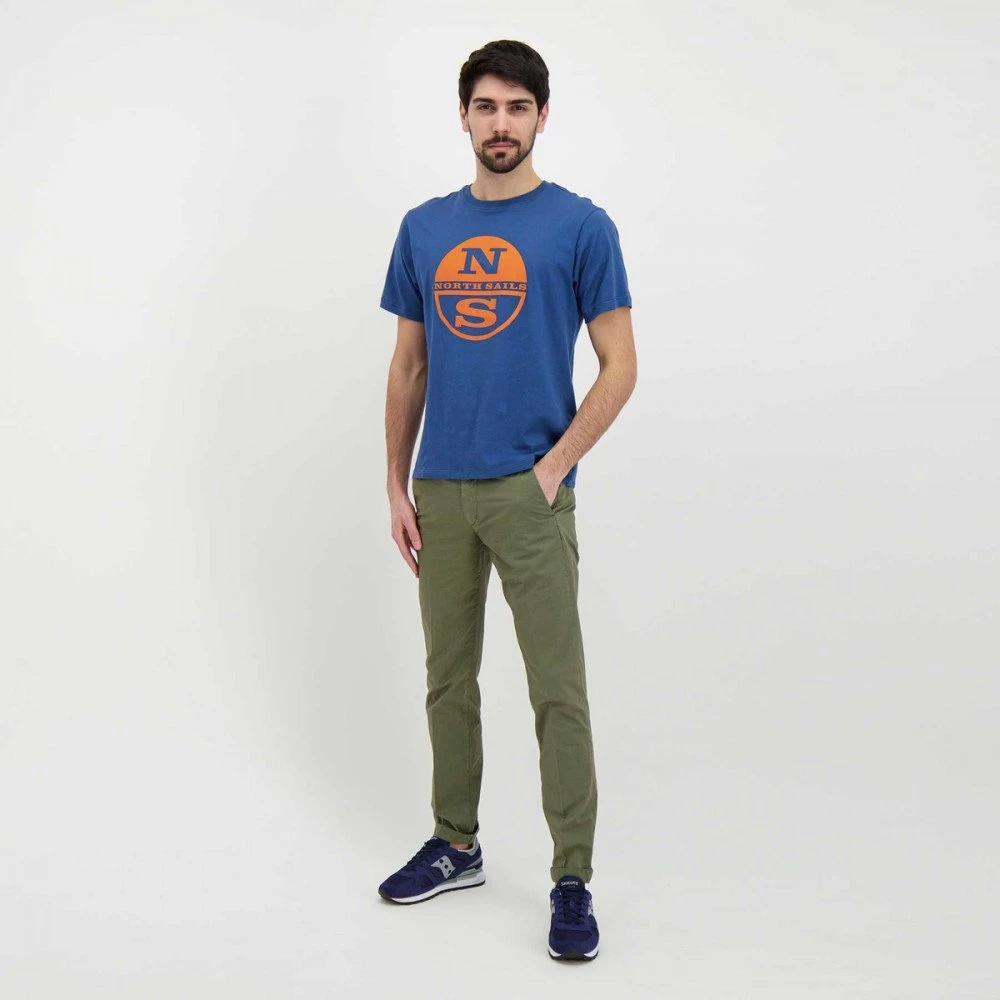 40WEFT PANTALONI CHINO IN POPELINE STRETCH LENNY Verde 8 40WEFT PANTALONI CHINO IN POPELINE STRETCH LENNY Verde - immagine 6