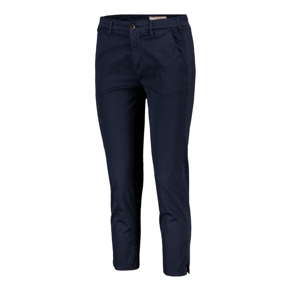 40WEFT PANTALONI CHINO CAPRI MELITAS DONNA Blu 4 40WEFT PANTALONI CHINO CAPRI MELITAS DONNA Blu - immagine 2