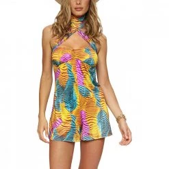 4GIVENESS TUTA CORTA RAINBOW DONNA Multicolor