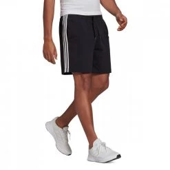 ADIDAS SHORT AEROREADY ESSENTIALS 3 STRIPES Nero -Offerta Economica Novità adidas gk9988 short aeroready essentials 3 stripes sport style uomo 042074201 blk 3