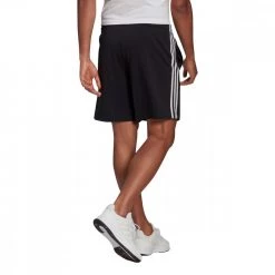 ADIDAS SHORT AEROREADY ESSENTIALS 3 STRIPES Nero -Offerta Economica Novità adidas gk9988 short aeroready essentials 3 stripes sport style uomo 042074201 blk 4