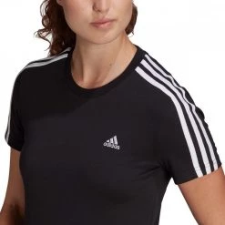 ADIDAS T-SHIRT 3-STRIPES DONNA Nero 12 ADIDAS T-SHIRT 3-STRIPES DONNA Nero -Offerta Economica Novità adidas gl0784 t shirt 3 stripes donna sport style donna 042072901 blk 5
