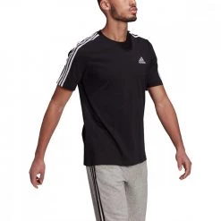 ADIDAS T-SHIRT 3 STRIPES Nero 11 ADIDAS T-SHIRT 3 STRIPES Nero -Offerta Economica Novità adidas gl3732 t shirt 3 stripes sport style uomo 042074401 blk 4