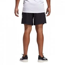 ADIDAS SHORT AERO 3 STRIPES Nero -Offerta Economica Novità adidas gm0332 short aero 3 stripes pb abbigliamento training e palestra uomo 044376101 blk 3