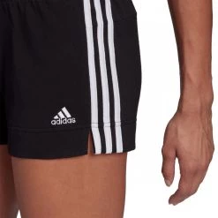 ADIDAS SHORT 3 STRIPES DONNA Nero -Offerta Economica Novità adidas gm5523 shorts 3 stripes garzato donna sport style donna 042073701 blk 5