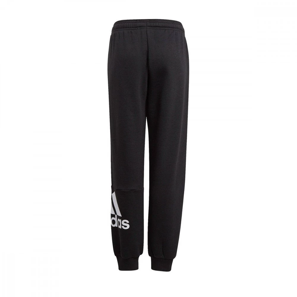 ADIDAS PANTALONI LOGO BAMBINO Nero 4 ADIDAS PANTALONI LOGO BAMBINO Nero - immagine 2