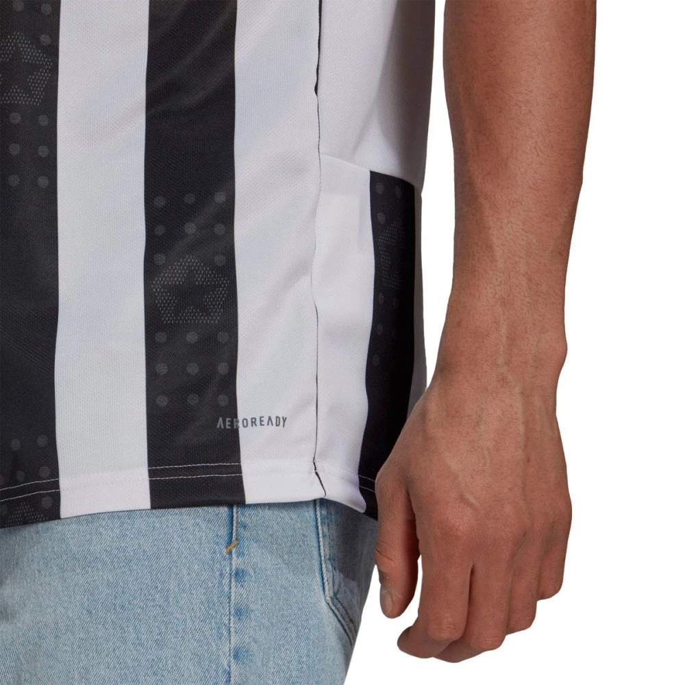 ADIDAS PRIMA MAGLIA JUVENTUS 21/22 Bianco, Nero 8 ADIDAS PRIMA MAGLIA JUVENTUS 21/22 Bianco, Nero - immagine 6