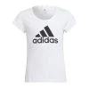 ADIDAS T-SHIRT LOGO BAMBINA Bianco