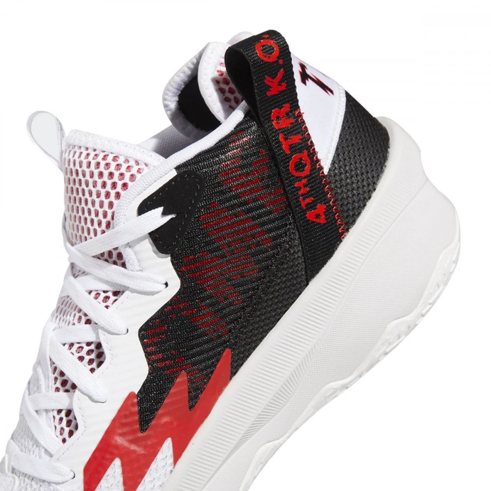 ADIDAS DAME 8 Bianco 9 ADIDAS DAME 8 Bianco - immagine 7