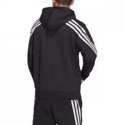 ADIDAS FELPA ZIP E CAPPUCCIO 3 STRIPES Nero 11 ADIDAS FELPA ZIP E CAPPUCCIO 3 STRIPES Nero -Offerta Economica Novità adidas h46526 felpa zip e cappuccio 3 stripes sport style uomo 044387801 blk 4
