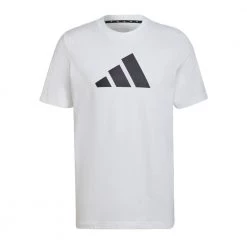 ADIDAS T-SHIRT 3 BAR Bianco