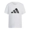 ADIDAS T-SHIRT 3 BAR DONNA Bianco -Offerta Economica Novità adidas he0301 t shirt 3 bar donna sport style donna 044387601 wht 1