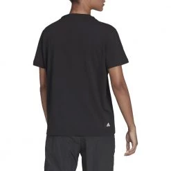 ADIDAS T-SHIRT 3 BAR DONNA Nero -Offerta Economica Novità adidas he0302 t shirt 3 bar donna sport style donna 044387701 blk 3