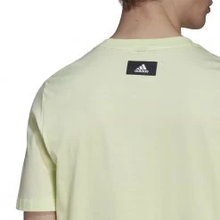ADIDAS T-SHIRT 3 BAR Lime 11 ADIDAS T-SHIRT 3 BAR Lime -Offerta Economica Novità adidas hf4758 t shirt 3 bar sport style uomo 044389501 lime 5