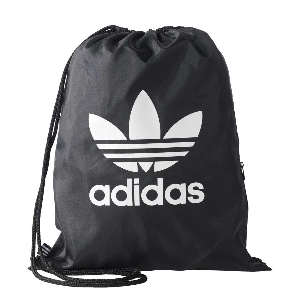 ADIDAS ORIGINALS GYMSACK TREFOIL Nero 3 ADIDAS ORIGINALS GYMSACK TREFOIL Nero