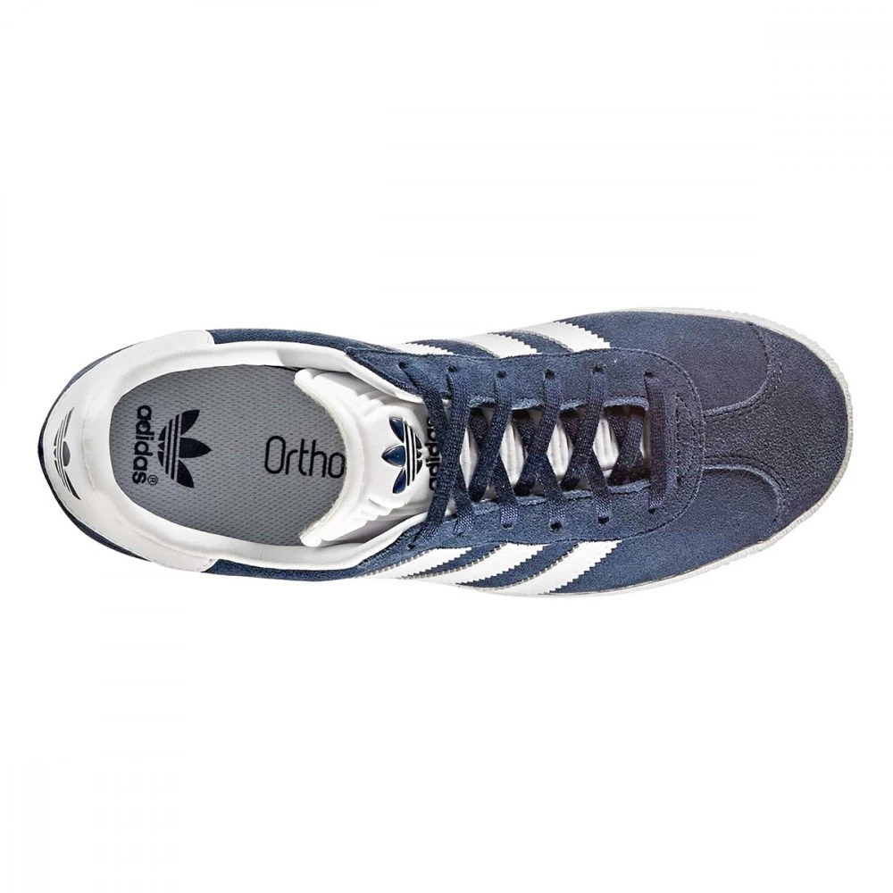 ADIDAS ORIGINALS GAZELLE BAMBINO Blu 3 ADIDAS ORIGINALS GAZELLE BAMBINO Blu - immagine 2