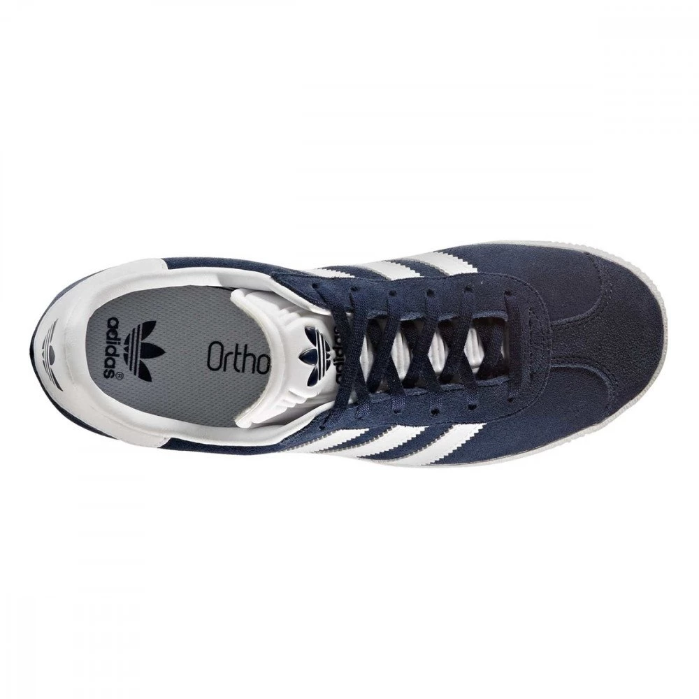 ADIDAS ORIGINALS GAZELLE BAMBINO Blu 4 ADIDAS ORIGINALS GAZELLE BAMBINO Blu - immagine 3