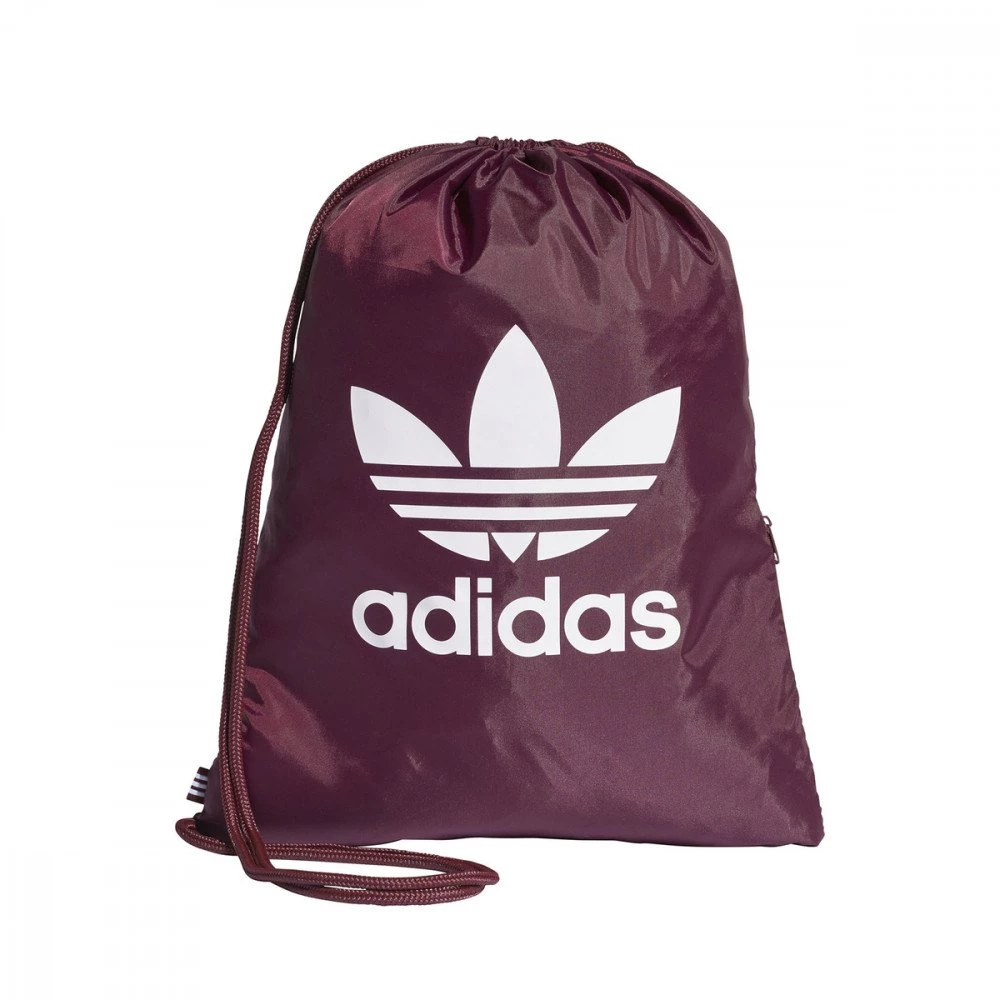 ADIDAS ORIGINALS GYMSACK TREFOIL Bordeaux 3 ADIDAS ORIGINALS GYMSACK TREFOIL Bordeaux