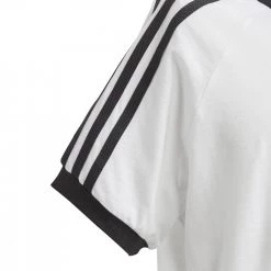 ADIDAS ORIGINALS T-SHIRT 3 STRIPES BAMBINO Bianco -Offerta Economica Novità adidas originals dv2901 t shirt 3 stripes bambino abbigliamento bambino 037814801 01 3