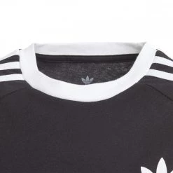 ADIDAS ORIGINALS T-SHIRT 3 STRIPES BAMBINO Nero -Offerta Economica Novità adidas originals dv2902 t shirt 3 stripes bambino abbigliamento bambino 037814901 02 5