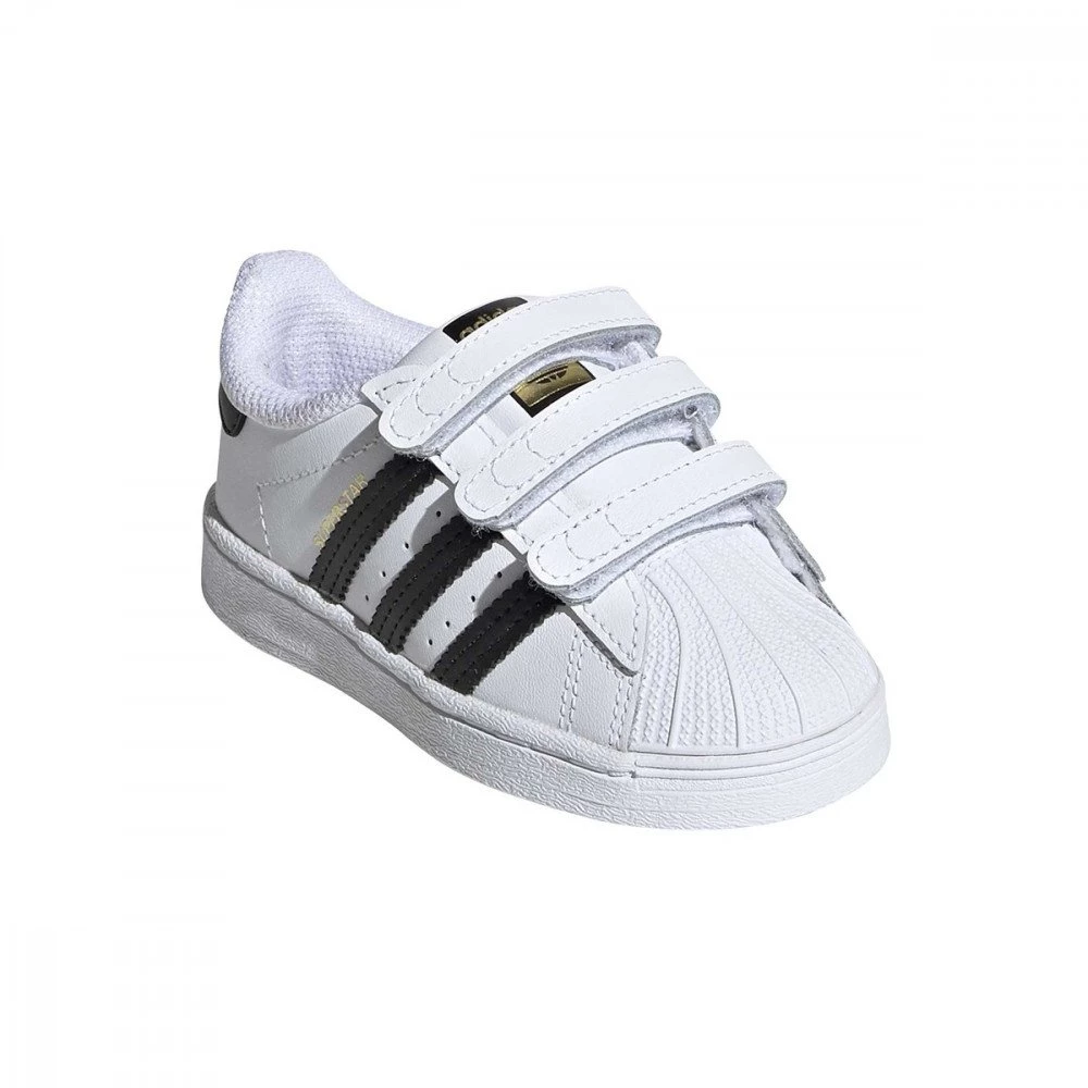 ADIDAS ORIGINALS SUPERSTAR VELCRO BABY Bianco 4 ADIDAS ORIGINALS SUPERSTAR VELCRO BABY Bianco - immagine 2