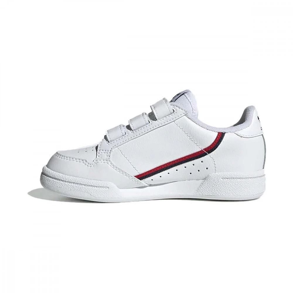 ADIDAS ORIGINALS CONTINENTAL 80 BAMBINO Bianco 7 ADIDAS ORIGINALS CONTINENTAL 80 BAMBINO Bianco - immagine 5