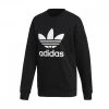 ADIDAS ORIGINALS FELPA GIROCOLLO TREFOIL DONNA Nero -Offerta Economica Novità adidas originals fm3272 felpa giro trefoil donna sport style donna 040885101 blk 1