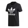 ADIDAS ORIGINALS T-SHIRT TREFOIL DONNA Nero -Offerta Economica Novità adidas originals fm3311 t shirt trefoil donna sport style donna 040096001 11 1