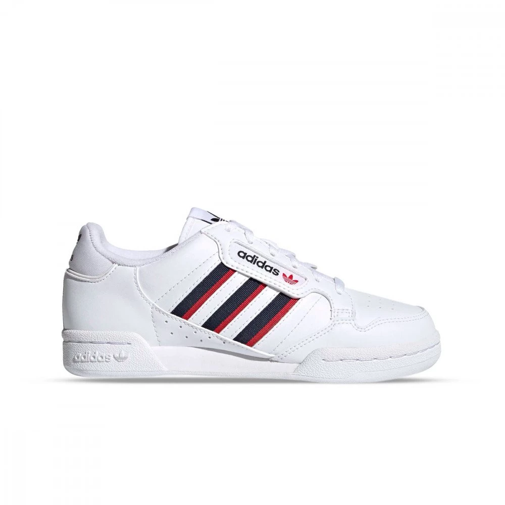 ADIDAS ORIGINALS CONTINENTAL 80 STRIPES BAMBINO Bianco 3 ADIDAS ORIGINALS CONTINENTAL 80 STRIPES BAMBINO Bianco