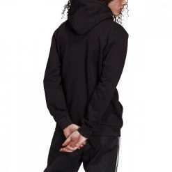 ADIDAS ORIGINALS FELPA CON CAPPUCCIO TREFOIL Nero -Offerta Economica Novità adidas originals h06667 felpa c capp trefoil sport style uomo 042963501 blk 3