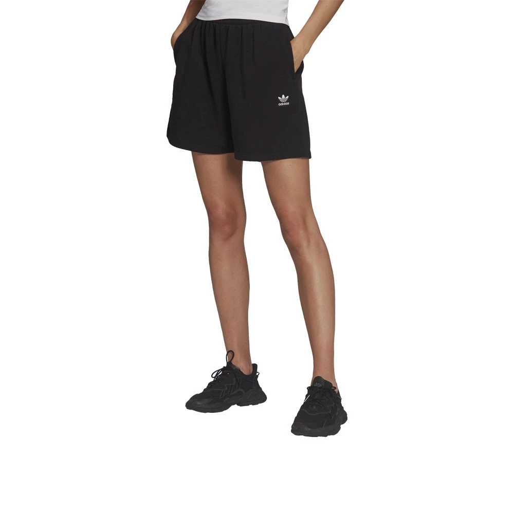 ADIDAS ORIGINALS SHORT ADICOLOR ESSENTIAL DONNA Nero 4 ADIDAS ORIGINALS SHORT ADICOLOR ESSENTIAL DONNA Nero - immagine 2