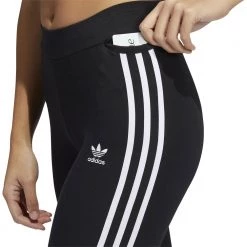 ADIDAS ORIGINALS LEGGINGS 3 STRIPES DONNA -Offerta Economica Novità adidas originals hd2350 leggings 3 stripes donna sport style donna 044166401 blk 4