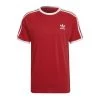 ADIDAS ORIGINALS T-SHIRT 3-STRIPES Rosso
