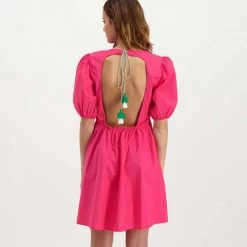 AKEP ABITO IN POPLINE DONNA -Offerta Economica Novità akep ke11126 abito in popline donna casual donna 044966801 fuxia 4