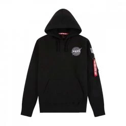 ALPHA INDUSTRIES FELPA CON CAPPUCCIO SPACE SHUTTLE