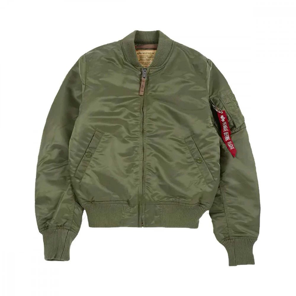 ALPHA INDUSTRIES BOMBER SLIM MA-1 VF 59 Verde 3 ALPHA INDUSTRIES BOMBER SLIM MA-1 VF 59 Verde