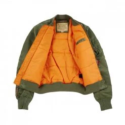 ALPHA INDUSTRIES BOMBER SLIM MA-1 VF 59 Verde 7 ALPHA INDUSTRIES BOMBER SLIM MA-1 VF 59 Verde -Offerta Economica Novità alpha industries 191118 bomber slim ma1w59 giacconi uomo 041576901 sage 3