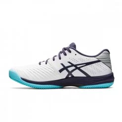ASICS SOLUTION SWIFT FF CLAY Bianco -Offerta Economica Novità asics 1041a299 solution swift ff clay scarpe tennis uomo 043995201 101 6