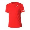 ASICS T-SHIRT COURT M Rosso -Offerta Economica Novità asics 2041a136 t shirt court m abbigliamento tennis uomo 042950301 601 1