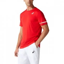 ASICS T-SHIRT COURT M Rosso 6 ASICS T-SHIRT COURT M Rosso -Offerta Economica Novità asics 2041a136 t shirt court m abbigliamento tennis uomo 042950301 601 2