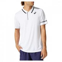 ASICS POLO COURT M Bianco -Offerta Economica Novità asics 2041a138 polo court m abbigliamento tennis uomo 042106901 100 3