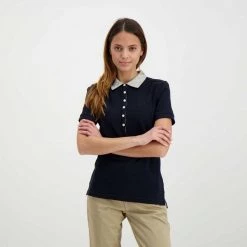 BARBOUR POLO MALVERN COLLO CHECK DONNA Blu 10 BARBOUR POLO MALVERN COLLO CHECK DONNA Blu -Offerta Economica Novità barbour lml0633 polo malvern collo check donna casual donna 044618001 ny76 4